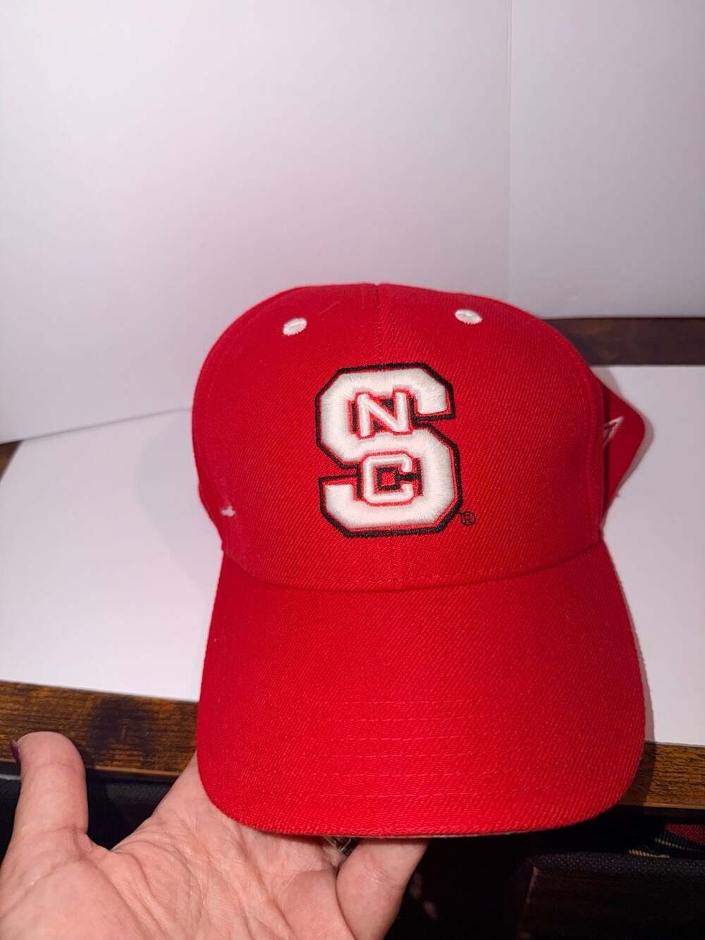 Colosseum Athletics NC State Wolfpack Red Adjustable Baseball Cap Hat